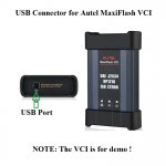 USB Connector Socket Port For Autel MS909 MaxiFlash VCI J2534